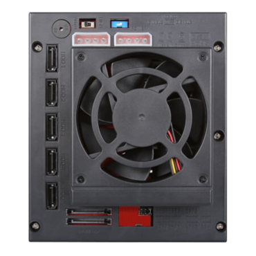 BPU-350SATA, 3x 5.25" to 5x 3.5"/2.5", SAS/SATA 6Gb/s, SSD/HDD, Red Hot Swap Module