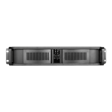 D Storm D-200-T, Black Bezel, 2x 5.25&quot;, 1x 3.5&quot; Drive Bays, ATX, Black, 2U Chassis