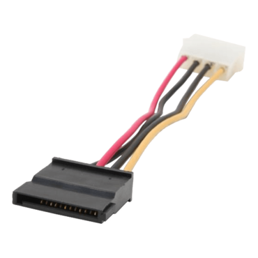 CABLE-AD03, Molex 4pin to SATA 7/15pin