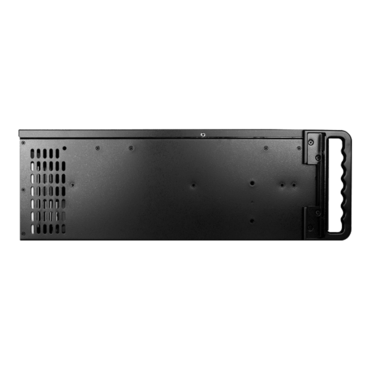 D Storm D-400-6SE-SL, Silver Bezel, 6x 5.25", 4x 3.5" Drive Bays, No PSU, ATX, Black/Silver, 4U Chassis