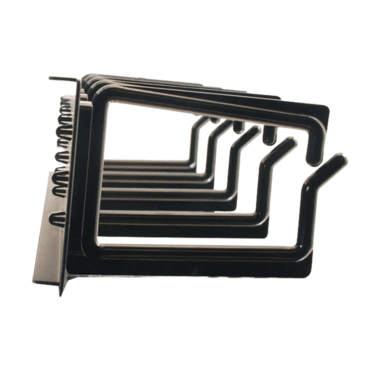 2U Cable Management Panel, 19", 5 Rings