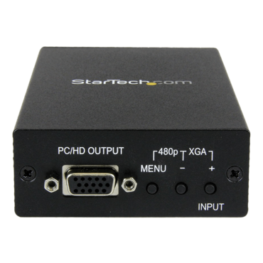Composite and S-Video to VGA Video Converter