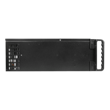 D Storm D-400-6-RED, Red Bezel, 6x 5.25", 4x 3.5" Drive Bays, No PSU, ATX, Black/Red, 4U Chassis