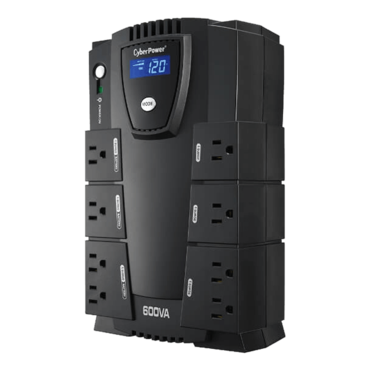 Intelligent CP600LCD, LCD, 600 VA/340 W, Simulated Sine Wave, Tower UPS