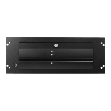 E Storm Rugged E-4140, 3x 5.25&quot; and 2x 3.5&quot; Drive Bays, No PSU, Passive backplane/ Single board, Black, 4U Chassis