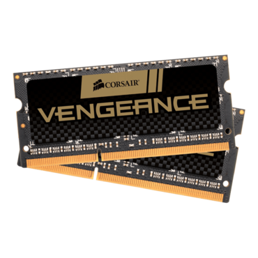 8GB (2 x 4GB) VENGEANCE® DDR3 1866MHz, CL10, Black, SO-DIMM Memory