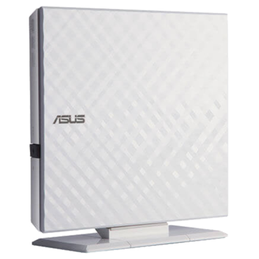 SDRW-08D2S-U, DVD 8x / CD 24x, DVD Disc Burner, USB 2.0, White, Retail External Optical Drive