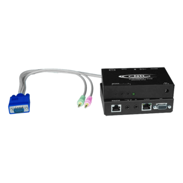 Hi-Res VGA Transmitter with Two-Way Audio via CATx to 1,000 feet