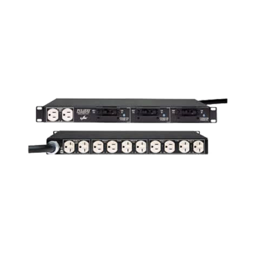 Power Distribution Unit, L21-30P / 12 NEMA 5-20R, 120V/208V AC, 50/60Hz, 24A, w/ 3 2P 20A Circuit Breakers