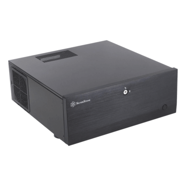 Grandia GD07B, No PSU, E-ATX, Black, HTPC Case