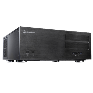 Grandia GD08B, No PSU, E-ATX, Black, HTPC Case