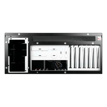 D Storm D410-DE15BK, Black HDD Handle, 15x 3.5" Hotswap Bays, No PSU, E-ATX, Black, 4U Chassis