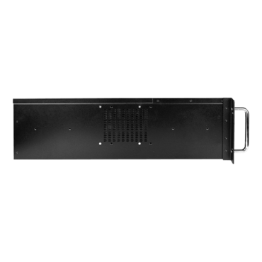 D Storm D410-DE12RD, Red HDD Handle, 12x 3.5" Hotswap Bays, No PSU, E-ATX, Black/Red, 4U Chassis