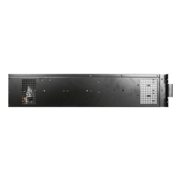 E306L-DE6BL, Blue HDD Handle, 2x 5.25", 3x 3.5" Drive Bays, 6x 3.5" Hotswap Bays, No PSU, E-ATX, Black/Blue, 3U Chassis