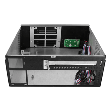 S-21, No PSU, Black, Compact Mini-ITX Case