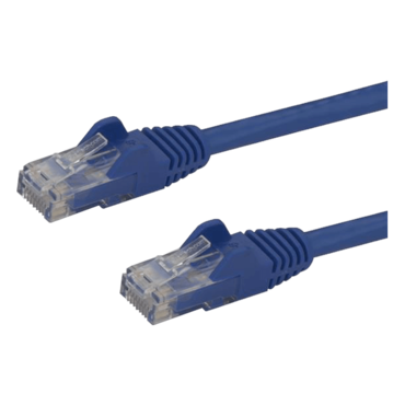 N6PATCH5BL 5ft GbE Snagless RJ45 UTP Cat6 Patch Cable Blue