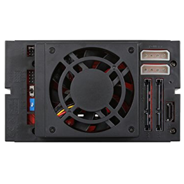 BPU-230SATA, 2x 5.25" to 3x 3.5"/2.5", SAS/SATA 6Gb/s, SSD/HDD, Silver Hot Swap Module