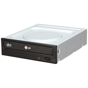 GH24LS70 Black 24x DVD±R/RW Dual-Layer Burner w/ M-Disc Support, SATA, w/o Software, OEM