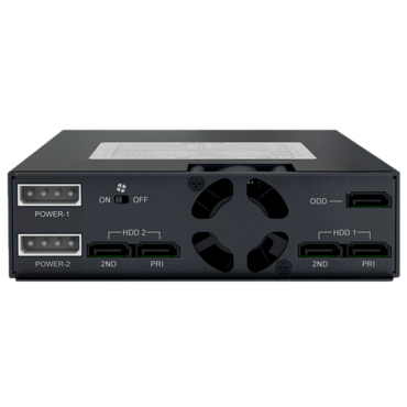 MB994IPO-3SB, 1x 5.25" to 3x 2.5", SAS/SATA 6Gb/s, SSD/HDD/ODD, Black Hot Swap Module