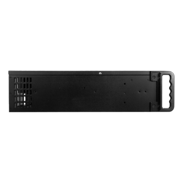 D Storm D-300-FS-SILVER, Silver Bezel, 2x 5.25", 6x 3.5" Drive Bays, No PSU, ATX, Black/Silver, 3U Chassis