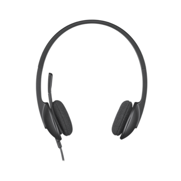 H340, Wired, Black, Headset