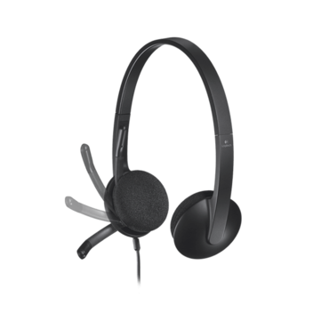 H340, Wired, Black, Headset