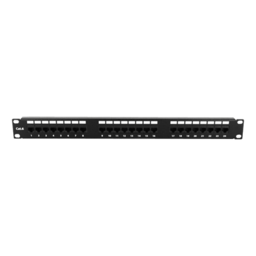 WA-PP24-C6 24 Ports 1U Cat6 Patch Panel