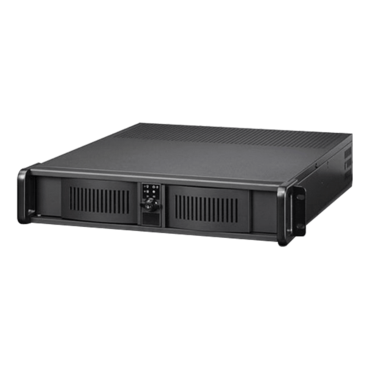 D Storm D-200L-T, 1x Slim 5.25", 2x 5.25", 1x 3.5" Drive Bays, No PSU, E-ATX, Black, 2U Chassis