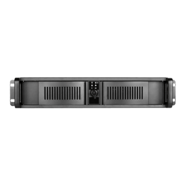 D Storm D-200L-T, 1x Slim 5.25", 2x 5.25", 1x 3.5" Drive Bays, No PSU, E-ATX, Black, 2U Chassis