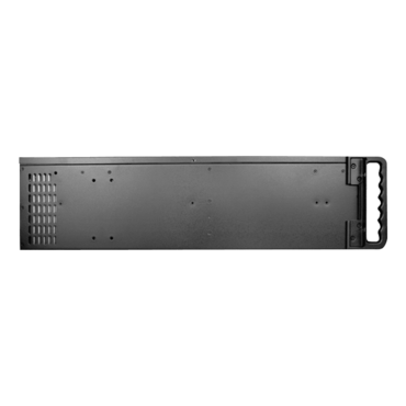 D Storm D-407LSE-BK-TS859, Black Bezel, w/ 8" Touch Screen LCD, 3x 5.25", 1x 3.5" Drive Bays, No PSU, E-ATX, Black, 4U Chassis