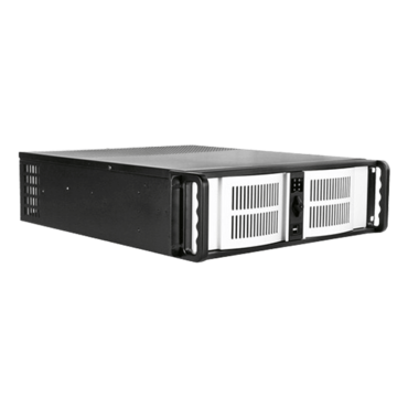 D Storm D-300-SL-TS669, w/ 7&quot; Touch Screen LCD, Silver Bezel, 2x 5.25&quot;, 2x 3.5&quot; Drive Bays, No PSU, ATX, Black/Silver, 3U Chassis