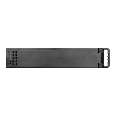 D Storm D-300L-SL-TS669, Silver Bezel, w/ 7" Touch Screen LCD, 2x 5.25", 2x 3.5" Drive Bays, No PSU, E-ATX, Black/Silver, 3U Chassis