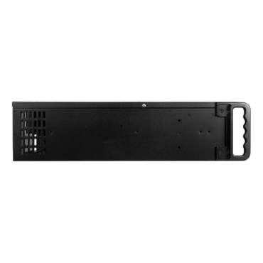 D Storm D-300-FS-BLUE, Blue Bezel, 2x 5.25&quot;, 6x 3.5&quot; Drive Bays, No PSU, ATX, Black/Blue, 3U Chassis
