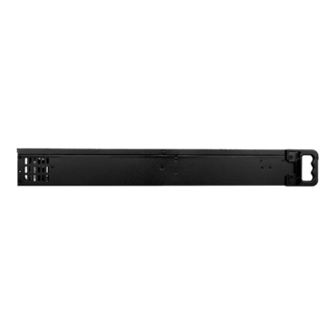 D Storm D-200LSE-SL, Silver Bezel, 2x 5.25", 2x 3.5" Drive Bays, No PSU, E-ATX, Black/Silver, 2U Chassis