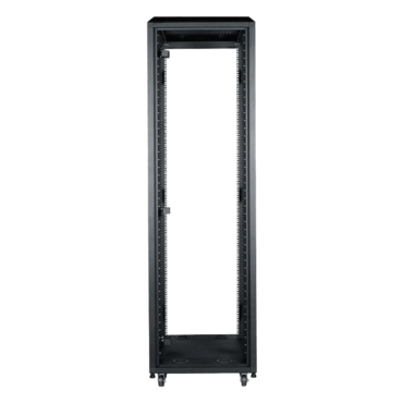 WX-428-EX, 42U, 4-Post 800mm, Open Frame Rack With Widened Mounting Posts