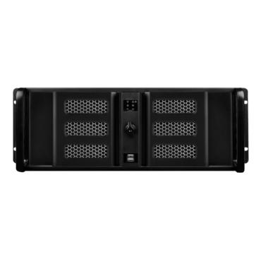 D Storm D-400L-7SE-BK, Black Bezel, 7x 5.25&quot;, 2x 3.5&quot; Drive Bays, No PSU, E-ATX, Black, 4U Chassis