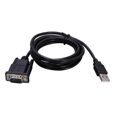 USB 2.0 to Serial (9-Pin) DB-9 RS-232 Adapter Cable 6 ft. Cable with Thumbscrews Connectors (CB-FTDI)