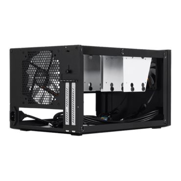 Node 304, No PSU, Mini-ITX, Black, Mini Cube Case