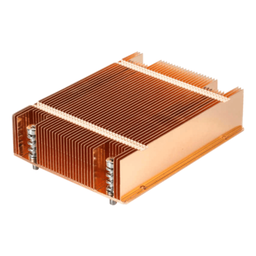 T318 Socket LGA2011 Passive Heatsink for 1U Server Chassis, 135W TDP, Copper