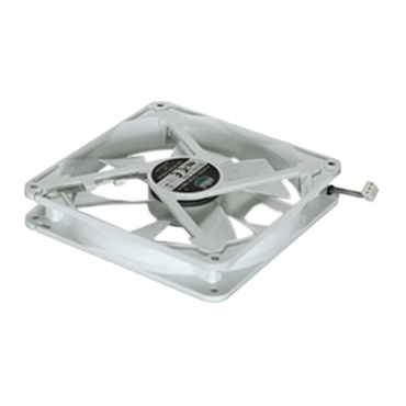 A14025 (A14025-12CB-3BN-F1) 140mm White Case Fan, 3-Pin Power Connector