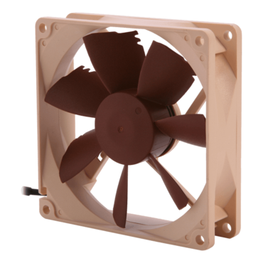 NF-B9 PWM, 92mm, 1600 RPM, 37.8 CFM, 17.6 dBA, Cooling Fan