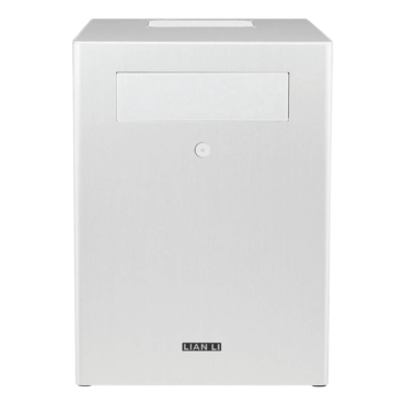 PC-Q28A, No PSU, Mini-ITX, Silver, Mini Tower Case