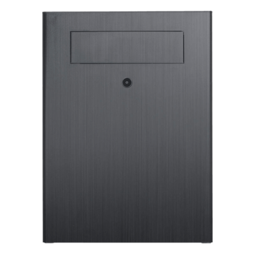Mini-Q PC-Q28B, No PSU, Mini-ITX, Black, Mini Tower Case