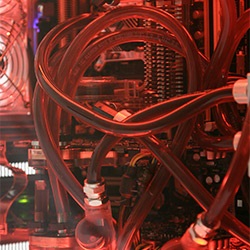 Premium 2xCPU + 1xGPU Liquid Cooling Kit, Installed (Dual Loop)