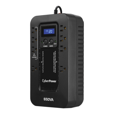 Ecologic EC650LCD, 650 VA/390 W, Simulated Sine Wave, Tower UPS