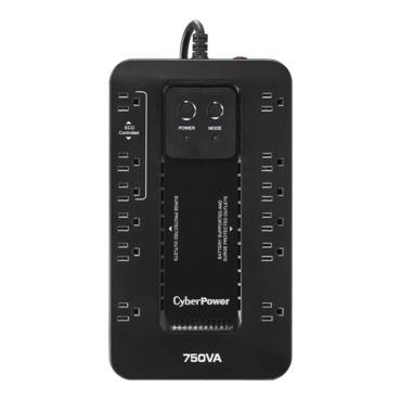 Ecologic EC750G, 750 VA/450 W, Simulated Sine Wave, Tower UPS