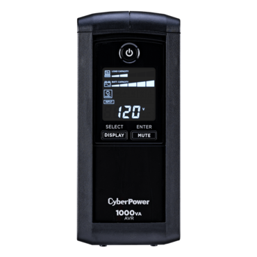 Intelligent LCD CP1000AVRLCD, 1000 VA/600 W, Simulated Sine Wave, Tower UPS