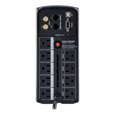 Intelligent LCD CP1000AVRLCD, 1000 VA/600 W, Simulated Sine Wave, Tower UPS