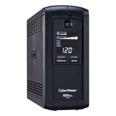 Intelligent LCD CP850AVRLCD, 850 VA/510 W, Simulated Sine Wave, Tower UPS