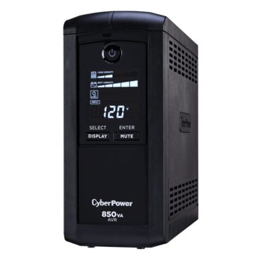 Intelligent LCD CP850AVRLCD, 850 VA/510 W, Simulated Sine Wave, Tower UPS